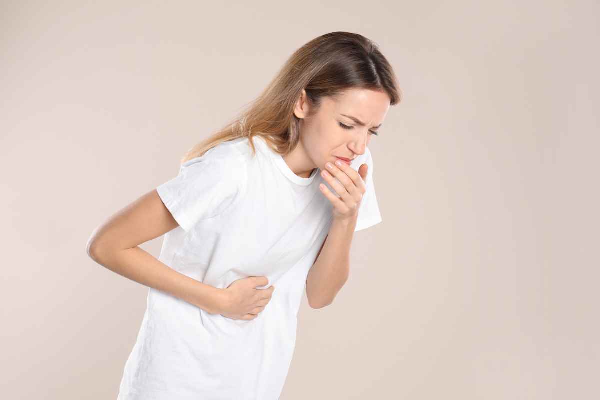 persona con sintomi di intossicazione da monossido di carbonio