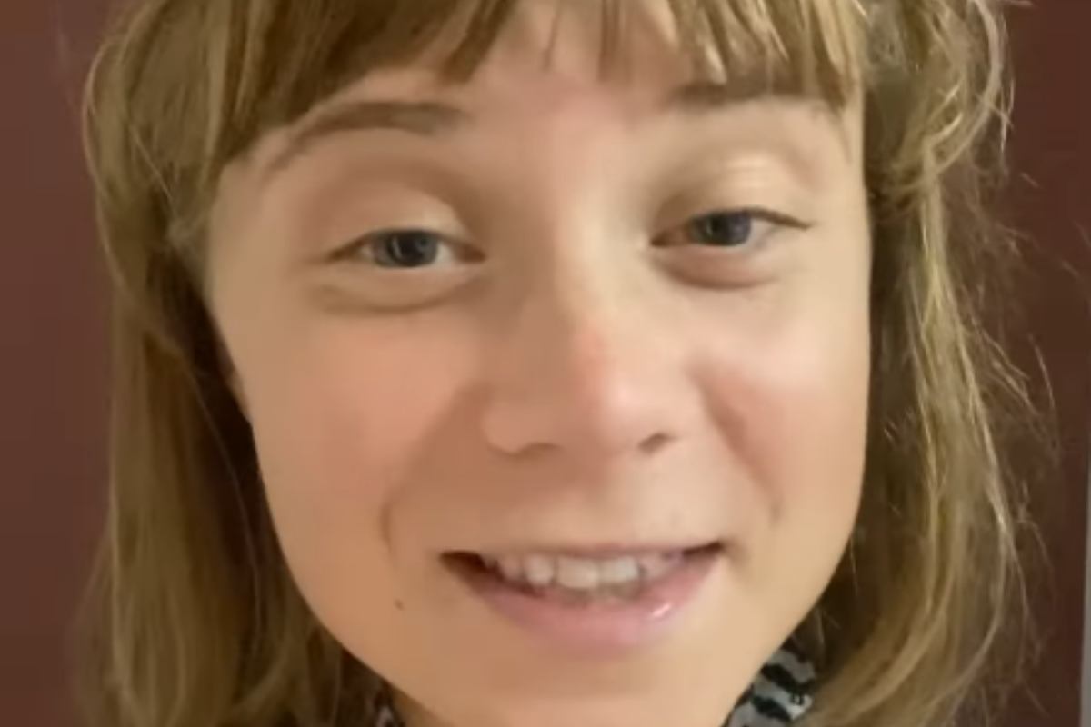 greta thunberg in un intervento video