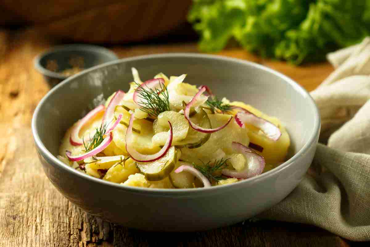 insalatona con patate cipolla e altro