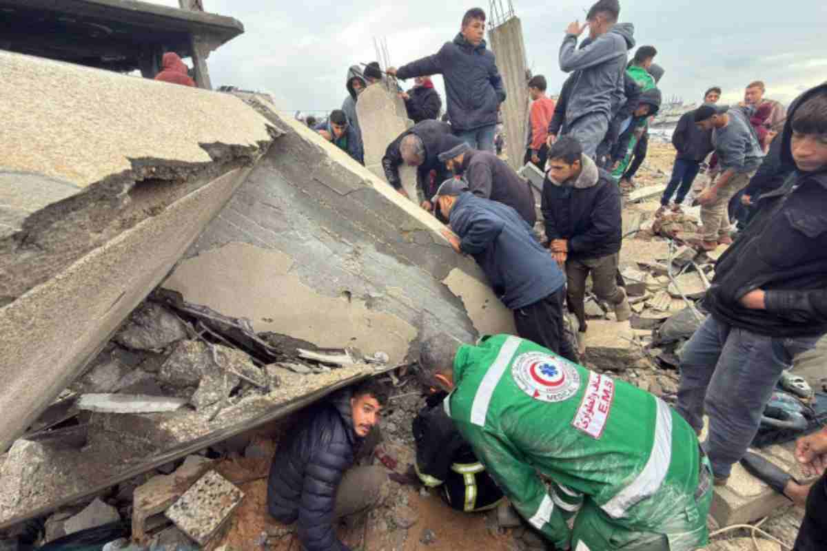 soccorsi a Gaza