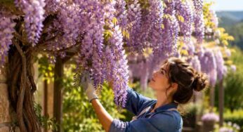 Il glicine sta esplodendo di fiori: cosa fare adesso per mantenerlo sano e rigoglioso